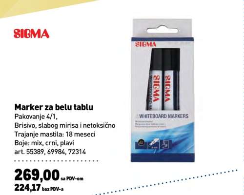 Marker za belu tablu