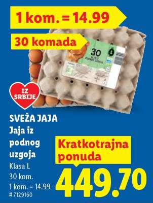 SVEŽA JAJA