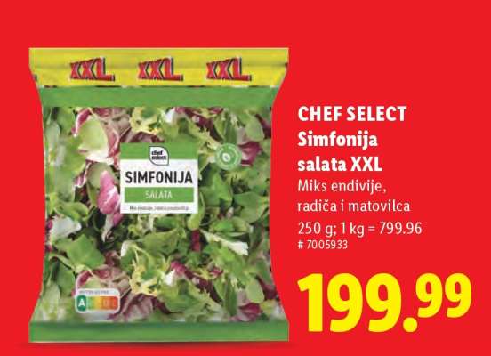 Chef Select Simfonija salata XXL