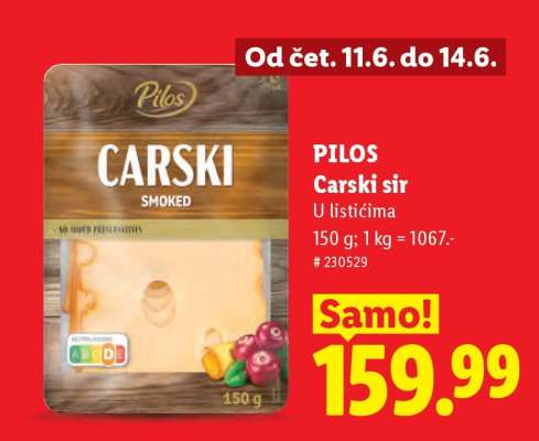 Pilos Carski sir