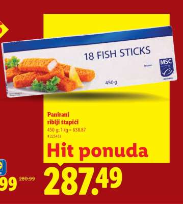 18 Fish Sticks