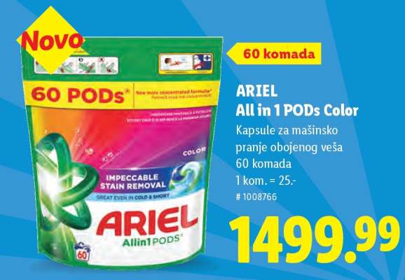 Ariel All in 1 Pods Color