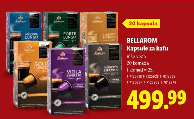 Bellarom Kapsule za kafu