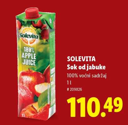 Solevita Sok od jabuke