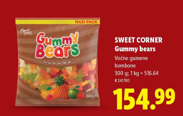 Sweet Corner Gummy bears