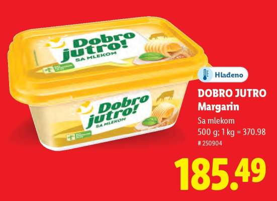 Dobro jutro margarin