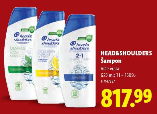 Head & Shoulders šampon