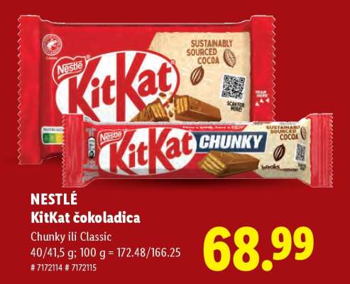 Nestlé KitKat čokoladica