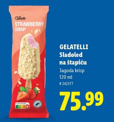 Gelatelli Sladoled na štapiću