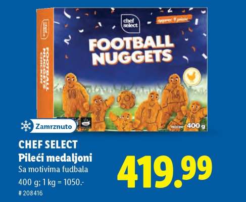 CHEF SELECT Pileći medaljoni