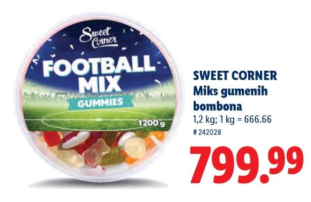 SWEET CORNER Miks gumenih bombona