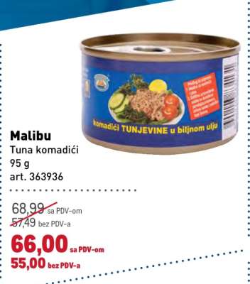 Malibu Tuna komadići