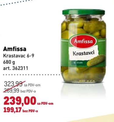 Amfissa Krastavac 6-9