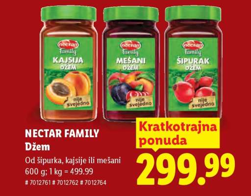 NECTAR FAMILY DŽEM