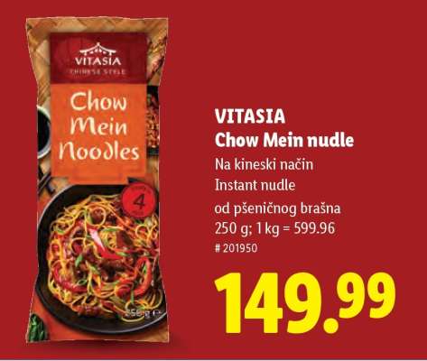 Vitasia Chow Mein nudle