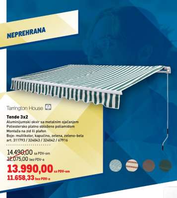 Tende 3x2