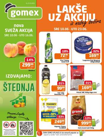 Gomex katalog - 10.06.2026 - 23.06.2026.
