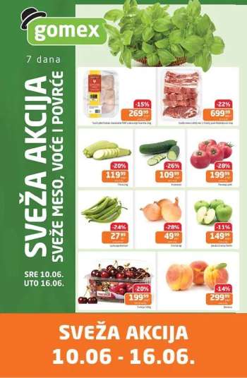 Gomex katalog - 10.06.2026 - 16.06.2026.