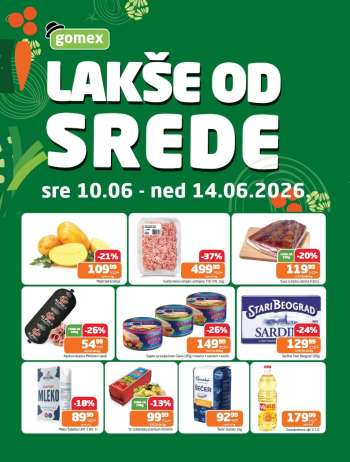 Gomex katalog - 10.06.2026 - 14.06.2026.