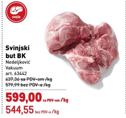 Svinjski but bk