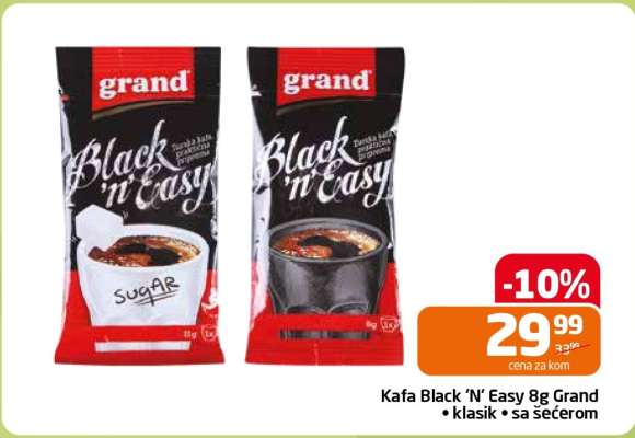 Kafa Black ‘N’ Easy 8g Grand