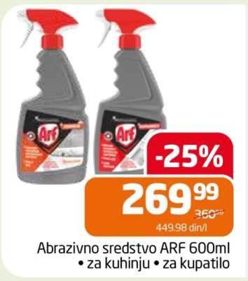 Abrazivno sredstvo ARF 600ml