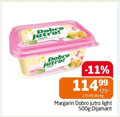 Margarin Dobro jutro light