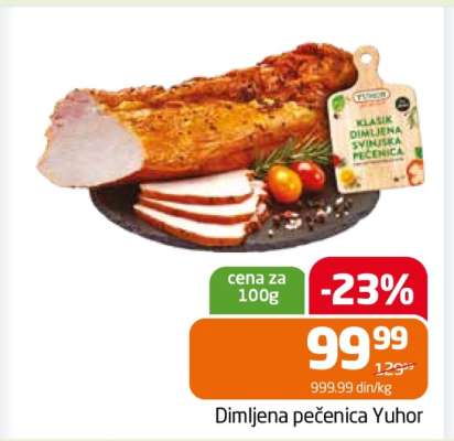 Dimljena pečenica Yuhor
