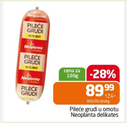 Pileće grudi u omotu Neoplanta delikates