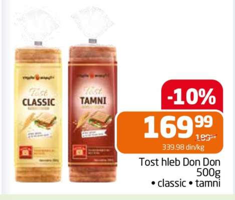 Tost hleb Don Don 500g
