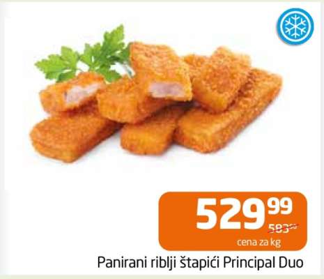 Panirani riblji štapići Principal Duo