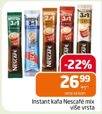 Instant kafa Nescafé mix više vrsta