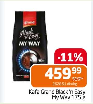 Kafa Grand Black ‘n Easy My Way 175 g