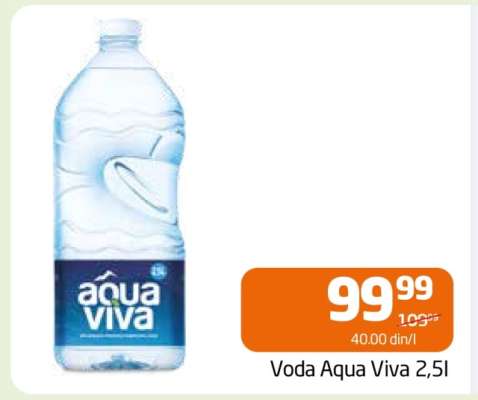 Voda Aqua Viva 2,5l