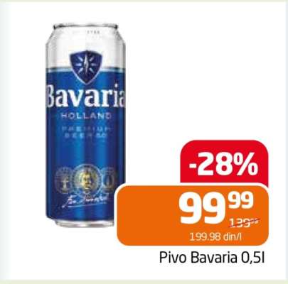 Pivo Bavaria 0.5l