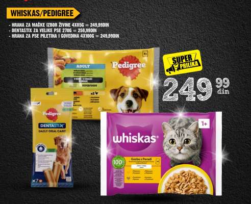 WHISKAS/PEDIGREE