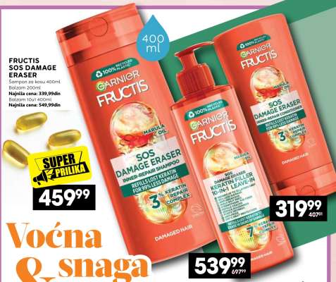FRUCTIS SOS DAMAGE ERASER