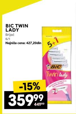 BIC TWIN LADY