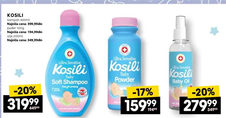 Kosili Baby Soft Shampoo