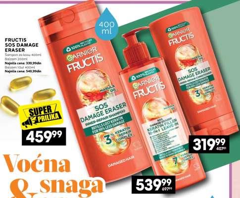 FRUCTIS SOS DAMAGE ERASER