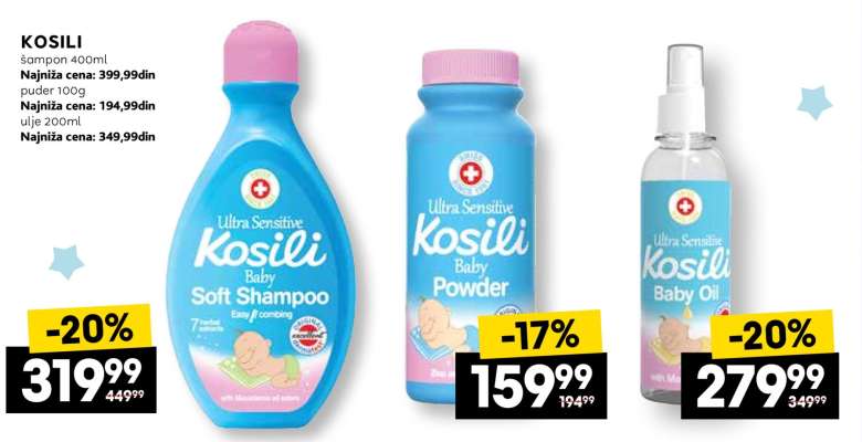 Kosili Baby Soft Shampoo