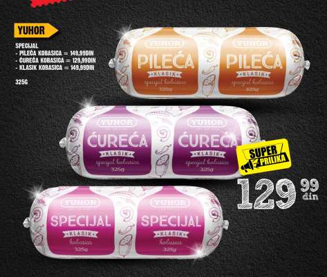 Yuhor Ćureća kobasica