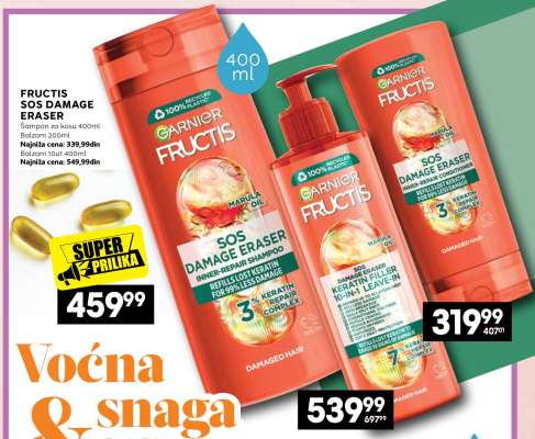 GARNIER FRUCTIS SOS DAMAGE ERASER