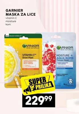GARNIER MASKA ZA LICE