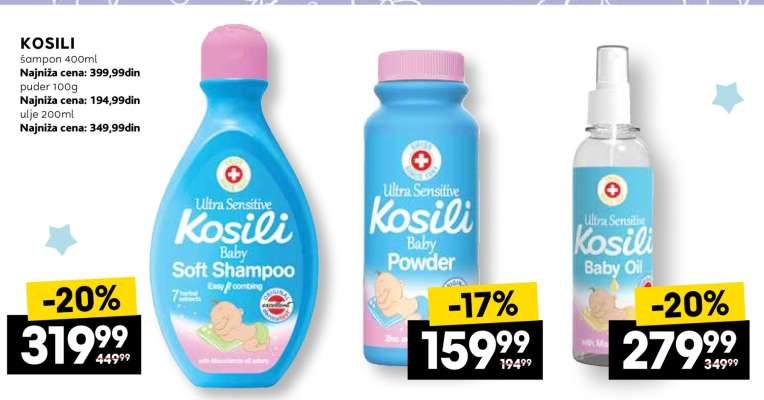 Kosili Baby Soft Shampoo