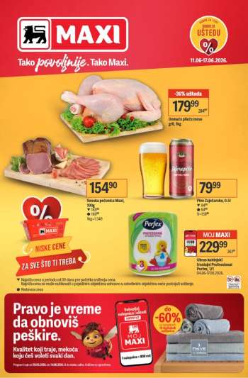 Maxi katalog - 11.06.2026 - 17.06.2026.