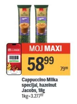 Cappuccino Milka Specijal hazelnut Jacobs 18g
