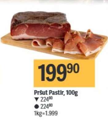 Pršut Pastir, 100g