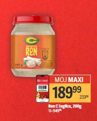 Ren C teglica, 200g