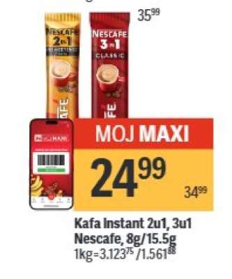 Kafa Instant 2u1, 3u1 Nescafe, 8g 15.5g